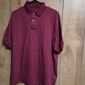 BRAND NEW!!! HANES COMFORT BLEND POLO. MEN'S SIZE LARGE.